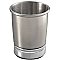 York Metal Bathroom Cup or Tumbler - Brushed Stainless
