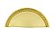 Nostalgic Warehouse Cup or Bin Pull Meadows 3" On Center in Unlacquered Brass