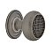 Nostalgic Warehouse Craftsman Brass 1-3/8" Cabinet Knob with Classic Rose in Antique Pewter