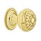 Nostalgic Warehouse Egg And Dart Brass 1-3/8" Cabinet Knob with Rope Rose in Polished Brass