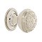 Nostalgic Warehouse Egg And Dart Brass 1-3/8" Cabinet Knob with Rope Rose in Polished Nickel