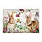Michel Design Works Rectangular Glass Soap Dish - Bunny Meadow