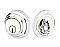 Emtek Low Profile Solid Brass Deadbolt