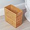 Formbu Bamboo Bathroom Waste or Trash Can