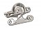 Window Sash Lock, Small, Brushed Nickel