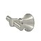 Contemporary Streamlined Series Double Bath Hook - Brushed Nickel