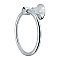 Contemporary Streamlined Series Towel Ring - Polished Chrome