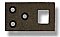 Rustic Bronze Strike Plate, Universal