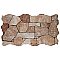 Andorra Ocre 10-3/8" x 18-3/4" Ceramic Wall Tile - 8 Tiles Per Case - 10.88 Sq. Ft.