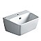 Britannia Rectangular Wall Mount Basin with Single Hole Drill