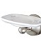 Victorian Cup & Toothbrush Holder - Satin Nickel