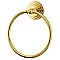 Milano Collection Towel Ring - Polished Brass