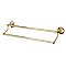 Metropolitan Collection 18" Double Towel Bar - Polished Brass