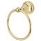 Metropolitan Collection Towel Ring - Polished Brass