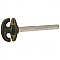 Closet Doorknob Spindle with Thumbturn, 3"