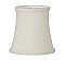 Petite Bell Softback Chandelier Clip-On Lamp Shade - Eggshell