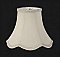 Fabric Lamp Shade, Mini Scallop Bell Shade