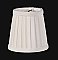 Fabric Lamp Shade, Mini Pleated Deep Drum Shade