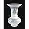 "Trumpet" Argand Shade.  Greek Key and Fluted Design.