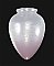 Satin Crystal Shade -Cranberry Tint
