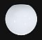 Opal Glass Neckless Ball Shade, 12"