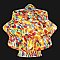 End of Day Deco Starburst Globe