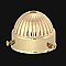 Stamped Brass Shade Holder