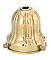 2-1/4" Brass Shade Holder