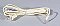 Ivory, 18/2 Lamp Cord Set with Plug