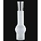 Chimney or Hurricane Lamp Shade -Frosted -12"