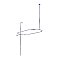 Solid Brass Shower Enclosure - Oval with Riser - Polished Chrome