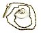 Replacement Rubber Stopper, Chain and Attachment for Clawfoot Tub Waste & Overflow Drain - Polished Brass