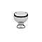 Mid-Century Modern Collection Atomic Cabinet Knob - 1-1/4" - Multiple Finishes