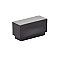 Urban Modern Collection Cinder Cabinet Knob - 1-5/8" x 1" - Multiple Finishes