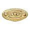 Polished Brass Colonial Revival Drawer Pull