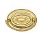 Polished Brass Hepplewhite Colonial Revival Drawer Pull
