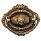 Colonial Revival Drawer Pull - Antique Brass