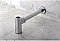 Solid Brass Round Bottle Trap Sink Drain - 1-1/4" OD - Polished Nickel
