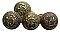 Antique Wrought Bronze "De Bercy" Design Door Knob Pair by Russell & Erwin - Circa 1894