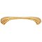 Art Deco Cabinet Pull, 4-1/2" on center, Brass