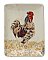 Stoneware Soap Dish or Plate with Country Rooster Farm Scene
