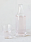 32 Oz. Glass Bedside Water Carafe & Cup Set