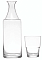 32 Oz. Glass Bedside Water Carafe & Cup Set