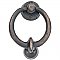 Bronze Sandcast 4" Ring Doorknocker, Medium Bronze