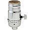 Full Range Dimmer Socket - Nickel