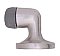Mini Gooseneck Doorstop - Polished Chrome