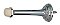Traditional Doorstop - Satin Nickel