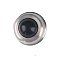 Solid Brass Wall Mount Round Door Stop 1" Diameter