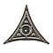 Staircase Dust Corner - Antique Nickel or Pewter