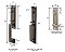 Arts & Crafts Brass Tubular Entry Door Hardware Set